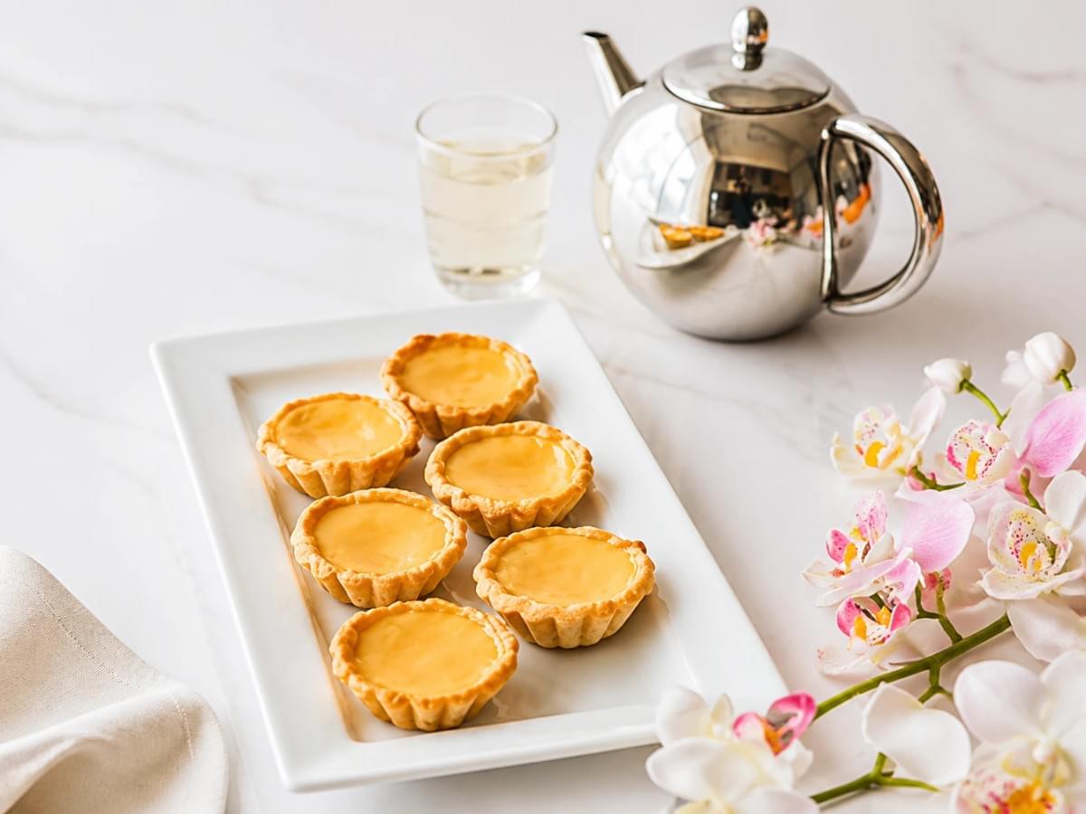 Chinese Egg Tarts: Silky Custard in Flaky Pastry Chinese Egg Tarts: Silky Custard in Flaky Pastry