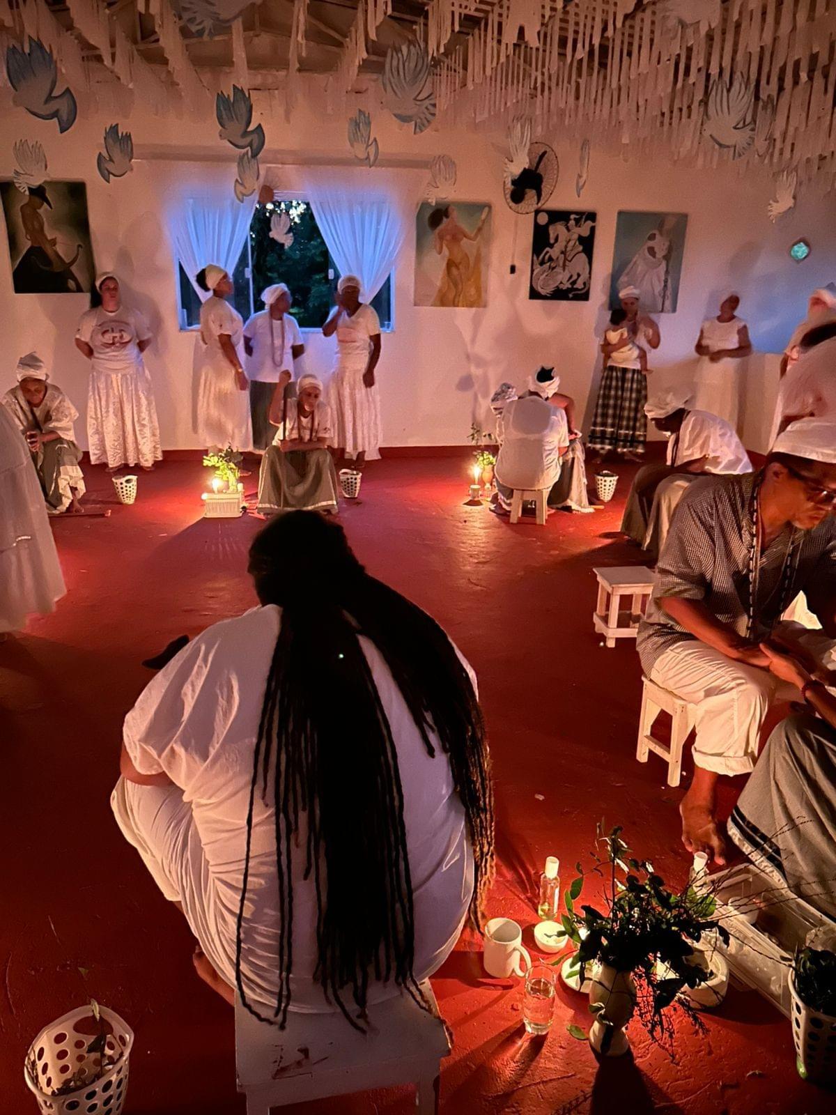 We offer spiritual services that aim to provide comfort and wisdom to all who seek us, regardless of their origin. Spiritual Attendances Our Projects We are an Umbanda Center, which for more than three decades, opens its doors to bring charity, love, and respect to some communities, shelters, orphanages, to the homeless of Salvador, Camaçari, and to all the people who come to us in search of spiritual support.
Our mission has always been to help without looking at whom, offering not only spiritual support but also gestures of solidarity that transform lives.
Umbanda is charity, love, and respect. This is our helm. We offer spiritual services that aim to provide comfort and wisdom to all who seek us, regardless of their origin. Spiritual Attendances Our Projects We are an Umbanda Center, which for more than three decades, opens its doors to bring charity, love, and respect to some communities, shelters, orphanages, to the homeless of Salvador, Camaçari, and to all the people who come to us in search of spiritual support.
Our mission has always been to help without looking at whom, offering not only spiritual support but also gestures of solidarity that transform lives.
Umbanda is charity, love, and respect. This is our helm.