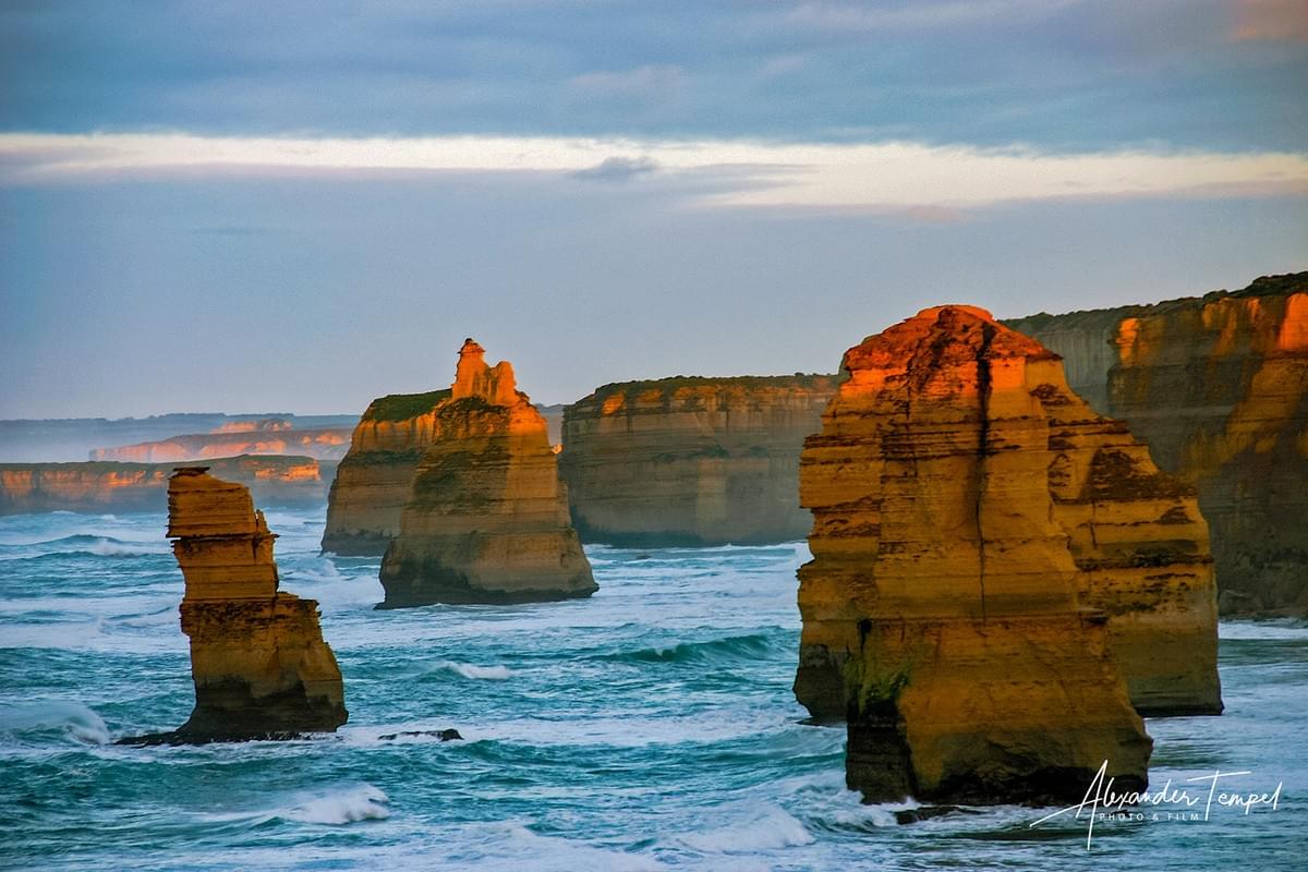 Der Hamburger Forograf Alexander Tempel an der Great Ocean Road in Australien. Der Hamburger Forograf Alexander Tempel an der Great Ocean Road in Australien.