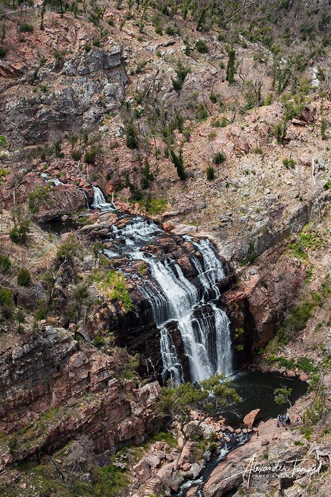 Ein Wasserfall in Australien. Ein Wasserfall in Australien.