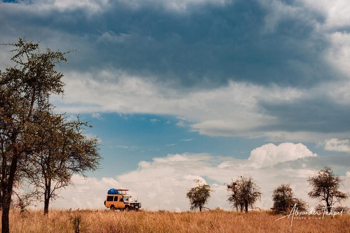 Safari in Tansania. Fotograf Alexander Tempel unterwegs. Safari in Tansania. Fotograf Alexander Tempel unterwegs.