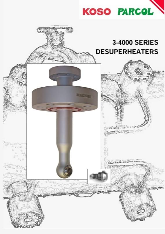 KOSO PARCOL Desuperheating 插入式蒸氣減溫器 KOSO PARCOL Desuperheating 插入式蒸氣減溫器