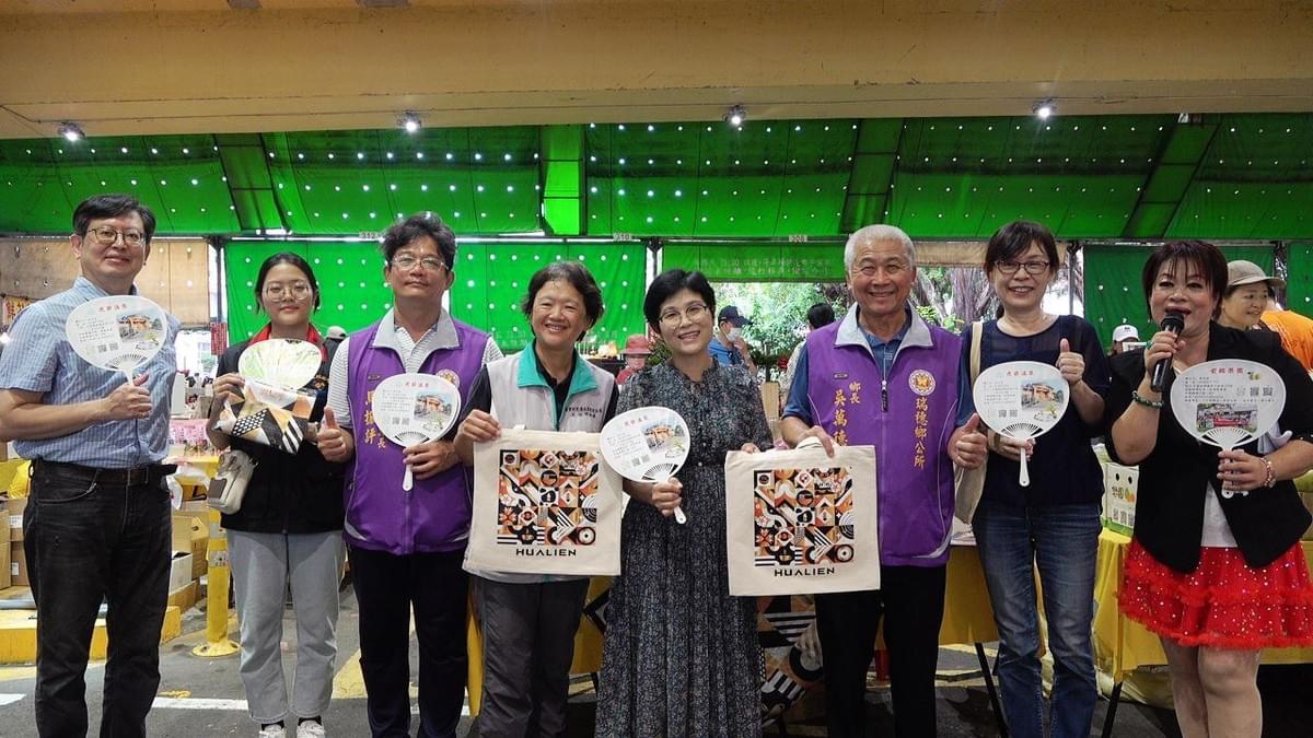 114年柚見幸福-鶴岡文旦暨農特產展售活動 今在建國花市展開