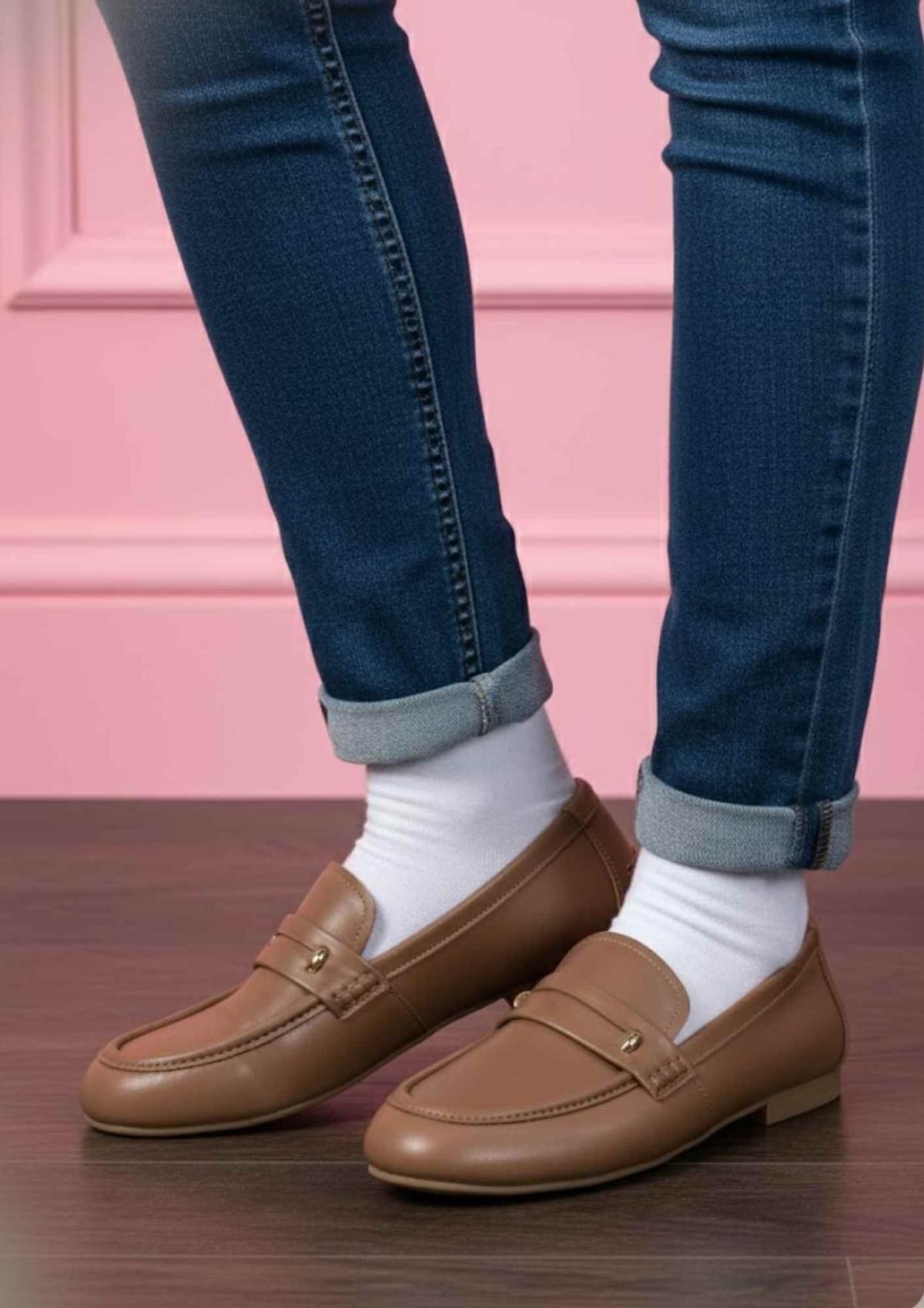 Hush Puppies 經典簡約英倫樂福鞋