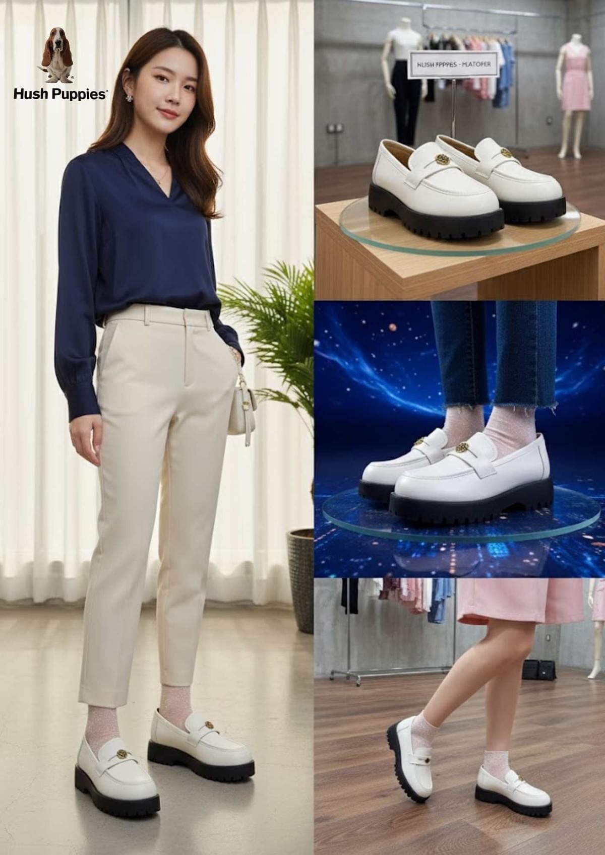 Hush Puppies 經典氣質樂福鞋