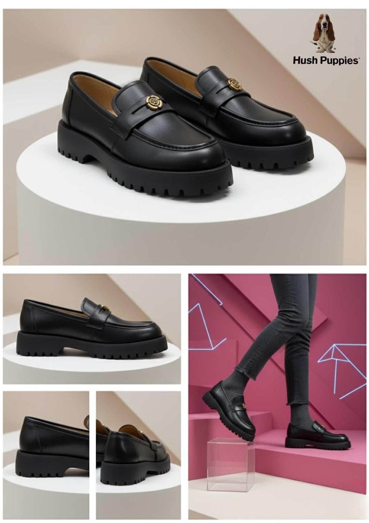 Hush Puppies 經典氣質樂福鞋