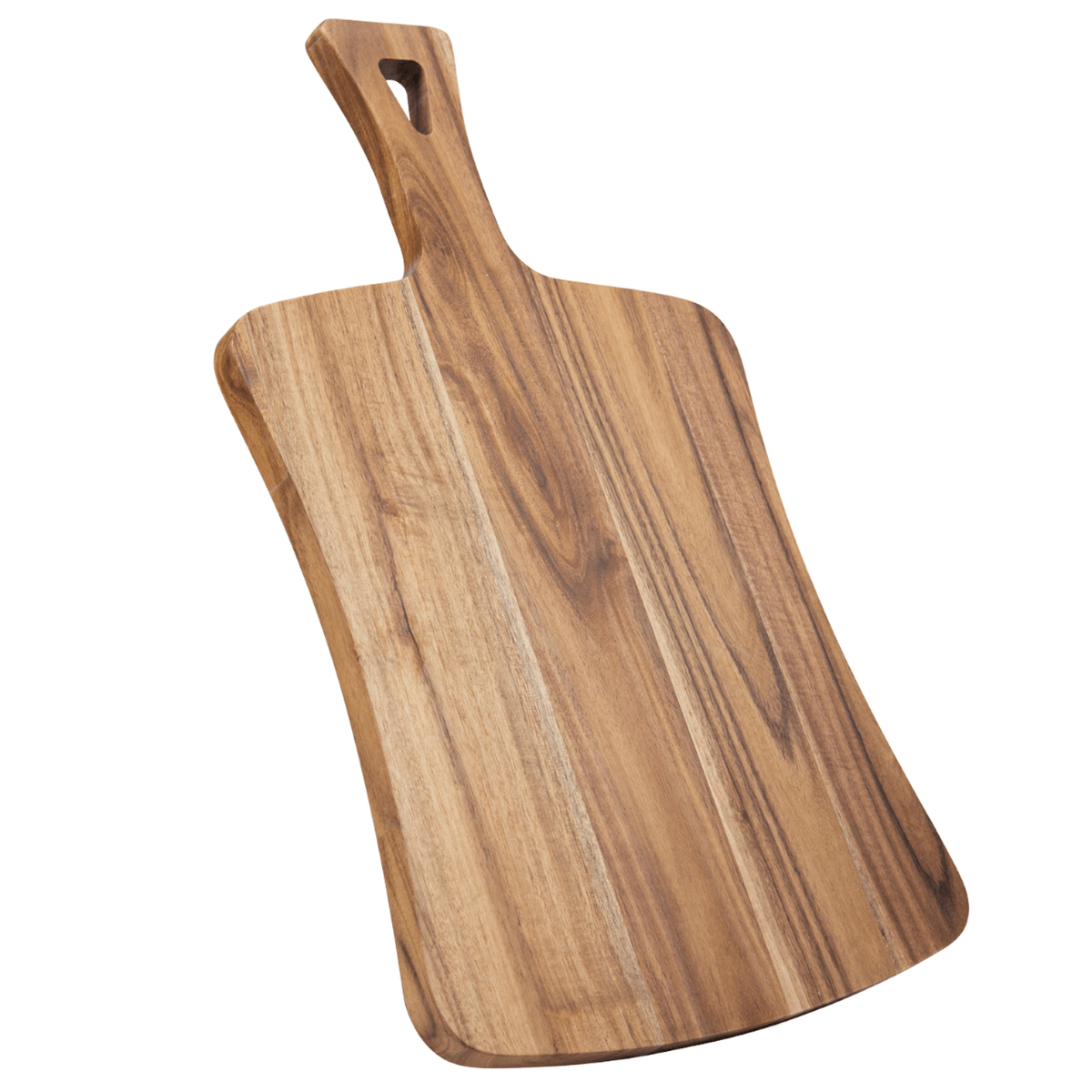 Acacia Wood Steak Board Charcuterie Cheese Serving Board Wooden with Handle for Cutting Eating BBQ