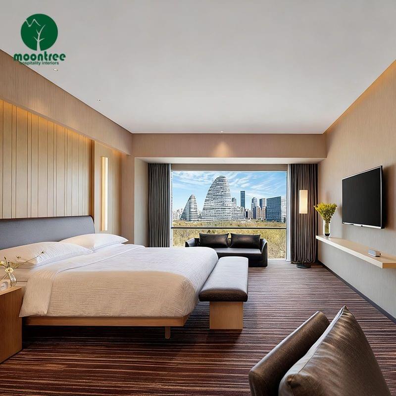 Modern 5 Star Hotel FF&E Supplier Bedroom Sets Luxury High End Hotel Room Furniture
