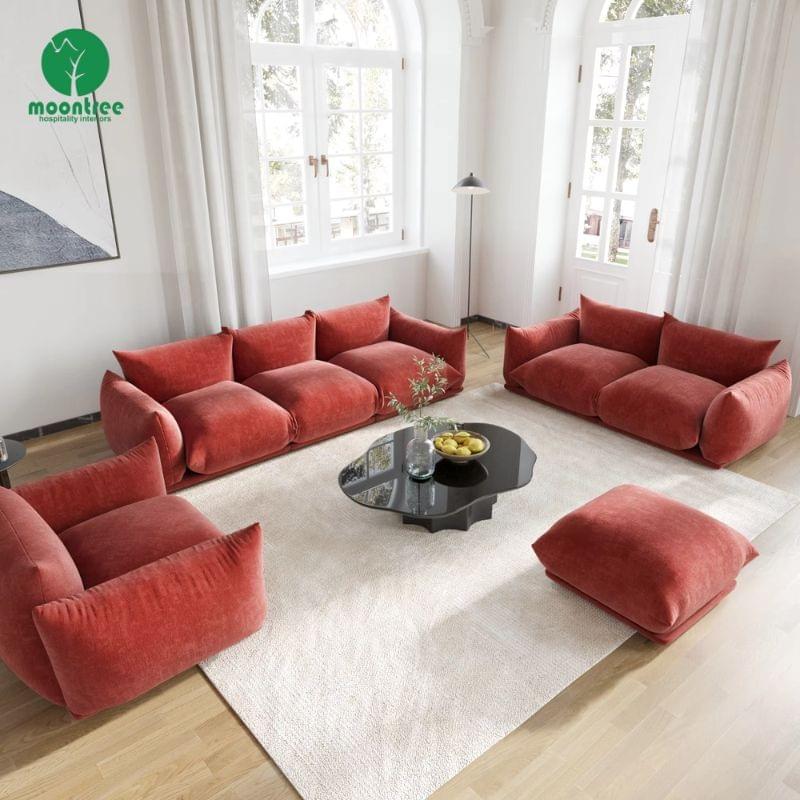 Minimalist Modular Sectional Sofa | Moontree Customizable Living Room Furniture
