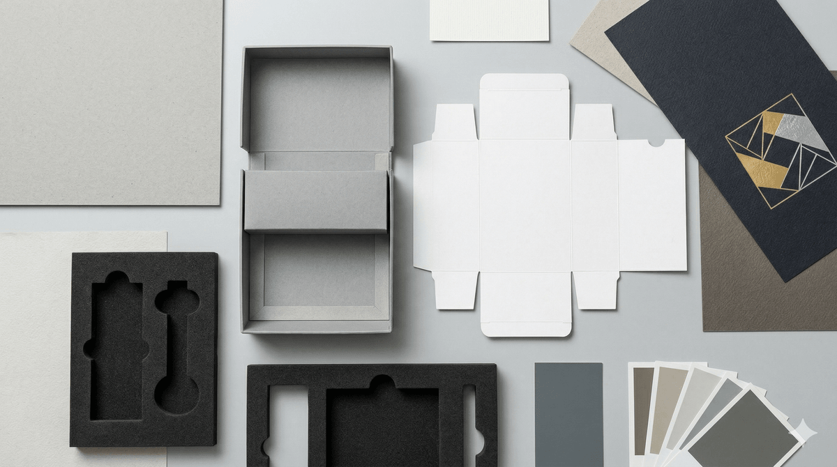 Factors that affect custom packaging sample cost including box structure materials inserts and finishing Factors that affect custom packaging sample cost including box structure materials inserts and finishing