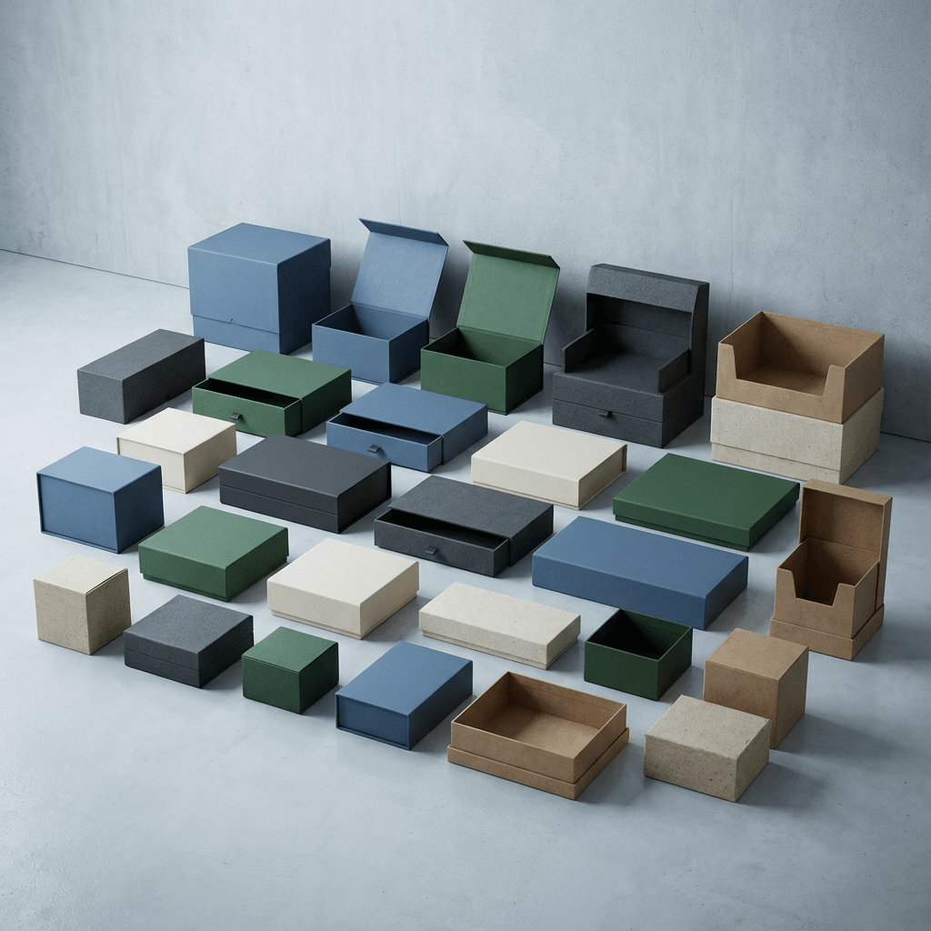 At QX Packs, we specialize in providing a diverse array of packaging options tailored to meet the unique needs of your business. From Handmade Boxes to Custom Inserts and Display Boxes, our comprehensive range ensures that every product is showcased beautifully and securely. Comprehensive Packaging Solutions What We Offer Founded in 2004, QX Packs is a leading profession packing manufacturer for 20 years, specializing in affordable, high-quality, fully customized packaging for global enterprises and brands.
QX provides a complete range of packings, including Handmade Boxes, Folding Boxes, Rigid Boxes, Display Boxes, Lid & Base Boxes, Custom Inserts, Packing Sleeves, and more — helping brands elevate their packaging and protect products.
* Fully equipped factory with modern printing, lamination, varnishing, embossing, foil stamping, die-cutting, and assembly machines.
* Direct manufacturer ensuring **quality and cost control**.
* Wide range of customizable packaging options.
* Premium finishing: matte/gloss lamination, spot UV, embossing, foil stamping, varnishing.
* High precision and efficiency with automated production lines.
* Fast prototyping and sample service.
* Eco-friendly and recyclable materials available.
* Flexible order quantities for SMEs and large brands.
* Trusted global supplier with decade-long experience At QX Packs, we specialize in providing a diverse array of packaging options tailored to meet the unique needs of your business. From Handmade Boxes to Custom Inserts and Display Boxes, our comprehensive range ensures that every product is showcased beautifully and securely. Comprehensive Packaging Solutions What We Offer Founded in 2004, QX Packs is a leading profession packing manufacturer for 20 years, specializing in affordable, high-quality, fully customized packaging for global enterprises and brands.
QX provides a complete range of packings, including Handmade Boxes, Folding Boxes, Rigid Boxes, Display Boxes, Lid & Base Boxes, Custom Inserts, Packing Sleeves, and more — helping brands elevate their packaging and protect products.
* Fully equipped factory with modern printing, lamination, varnishing, embossing, foil stamping, die-cutting, and assembly machines.
* Direct manufacturer ensuring **quality and cost control**.
* Wide range of customizable packaging options.
* Premium finishing: matte/gloss lamination, spot UV, embossing, foil stamping, varnishing.
* High precision and efficiency with automated production lines.
* Fast prototyping and sample service.
* Eco-friendly and recyclable materials available.
* Flexible order quantities for SMEs and large brands.
* Trusted global supplier with decade-long experience