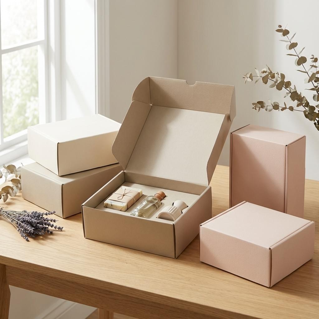 Retail-ready folding cartons for home décor and lifestyle products with clean structure and paperboard inserts. Retail-ready folding cartons for home décor and lifestyle products with clean structure and paperboard inserts.