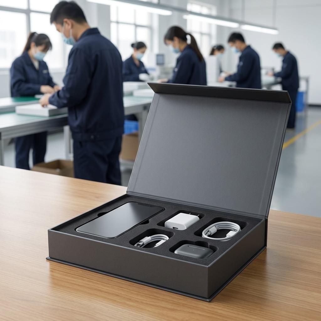 Custom inserts (EVA/foam/paper pulp) for electronics packaging to secure devices and accessories | QX Packs Custom inserts (EVA/foam/paper pulp) for electronics packaging to secure devices and accessories | QX Packs