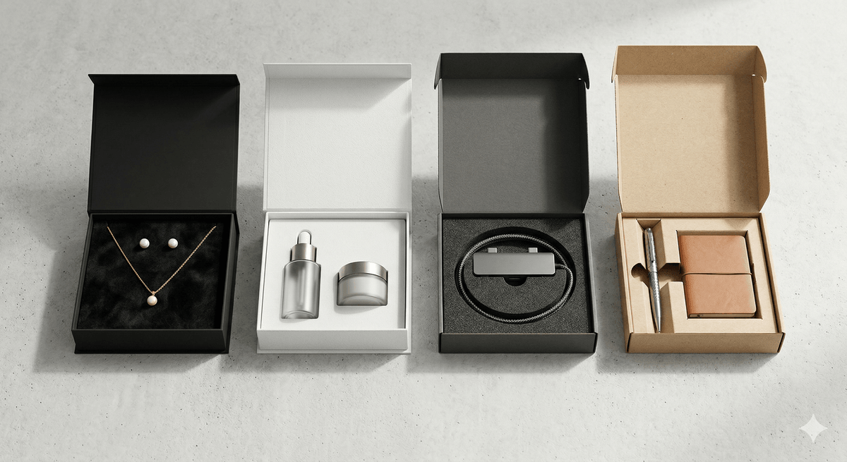 Custom inserts used for jewelry cosmetics electronics and bottle packaging Custom inserts used for jewelry cosmetics electronics and bottle packaging