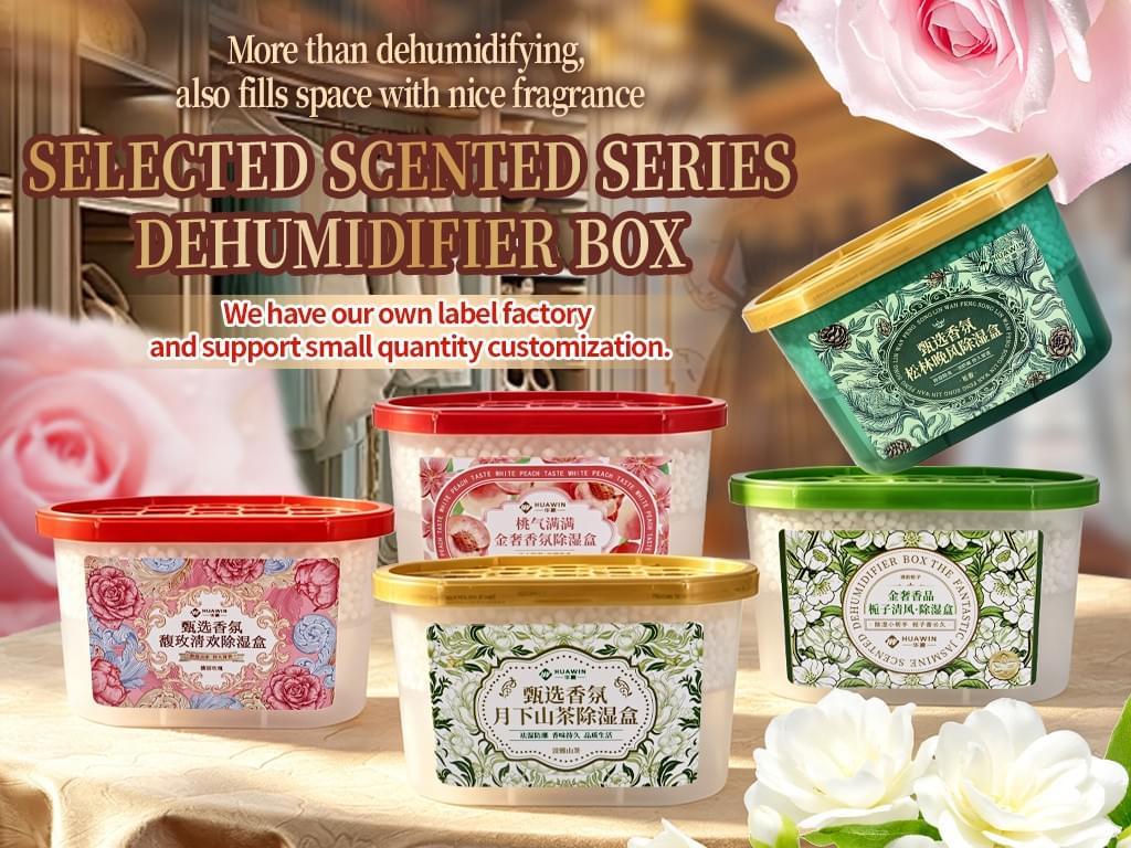 Selected Fragrance Series · Dehumidifier Box