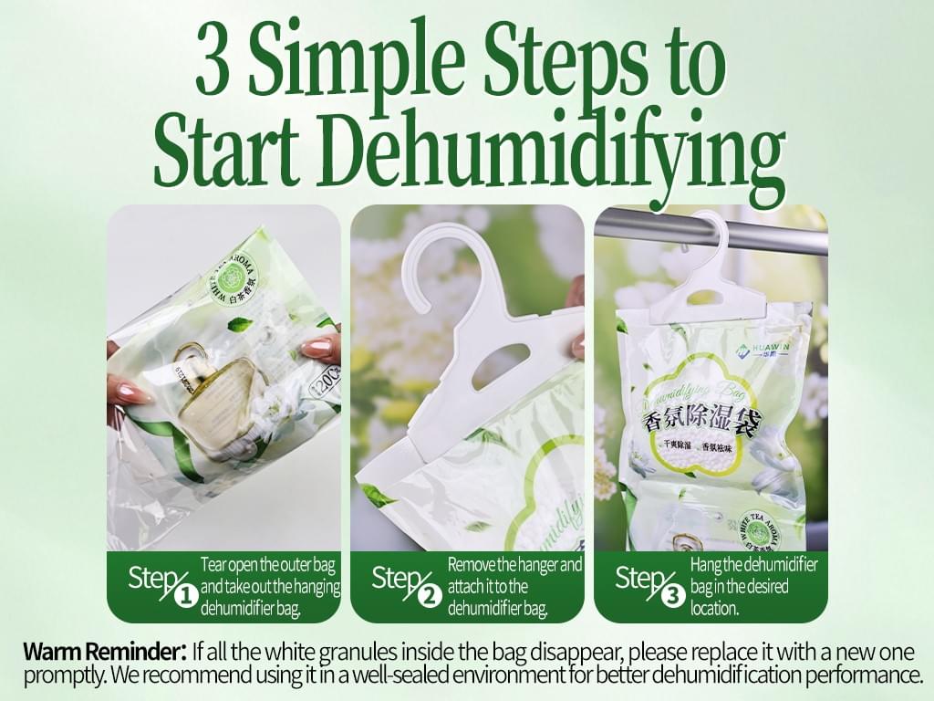 New Upgrade Hanging Dehumidifier Bag
