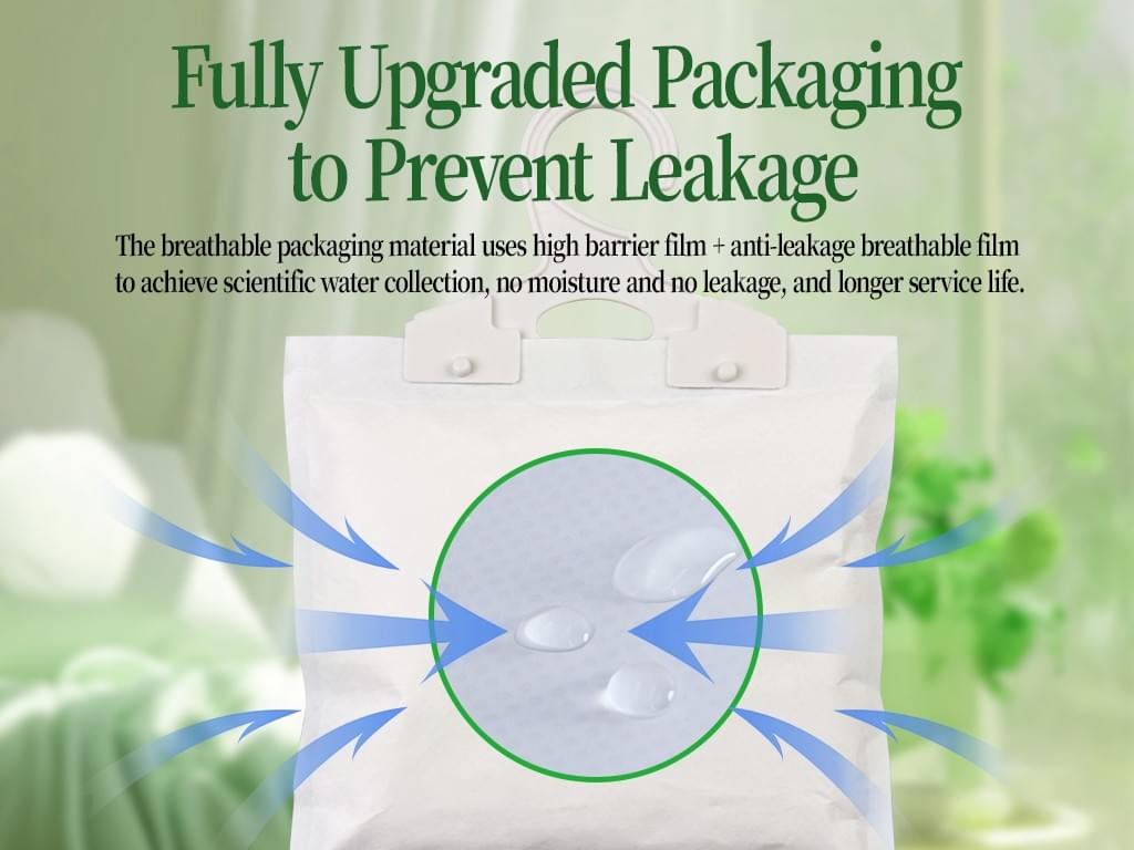 New Upgrade Hanging Dehumidifier Bag