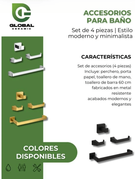 Our professional team is at your disposal to guide you in the choice of the ideal products for your projects. Specialized Advice What do we do global ceramic is a distributor company of sanitary ware, faucets, urinals, and all kinds of institutional accessories in the world of ceramics is the leader and provides the best services Transform your spaces with design and quality they have Premium coatings and sanitary ware have wholesale sales in 🇻🇪 and are located in Caracas they also sell leveling separators wedges clamps and more I want the page to have a kind of store but when ordering it is not a direct purchase from the page but leads to WhatsApp they have great allies like sloan argenta corona and venceramica I want that to be there too and that the catalog section is separated by products, globalceramic, argenta, corona, sloan and so on I do not want a store section I want a catalog section that is distributed in 4 sections with each of the allies of global and global having right there the inventory of each one Our professional team is at your disposal to guide you in the choice of the ideal products for your projects. Specialized Advice What do we do global ceramic is a distributor company of sanitary ware, faucets, urinals, and all kinds of institutional accessories in the world of ceramics is the leader and provides the best services Transform your spaces with design and quality they have Premium coatings and sanitary ware have wholesale sales in 🇻🇪 and are located in Caracas they also sell leveling separators wedges clamps and more I want the page to have a kind of store but when ordering it is not a direct purchase from the page but leads to WhatsApp they have great allies like sloan argenta corona and venceramica I want that to be there too and that the catalog section is separated by products, globalceramic, argenta, corona, sloan and so on I do not want a store section I want a catalog section that is distributed in 4 sections with each of the allies of global and global having right there the inventory of each one