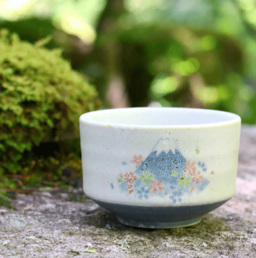 Bol à matcha fujisan