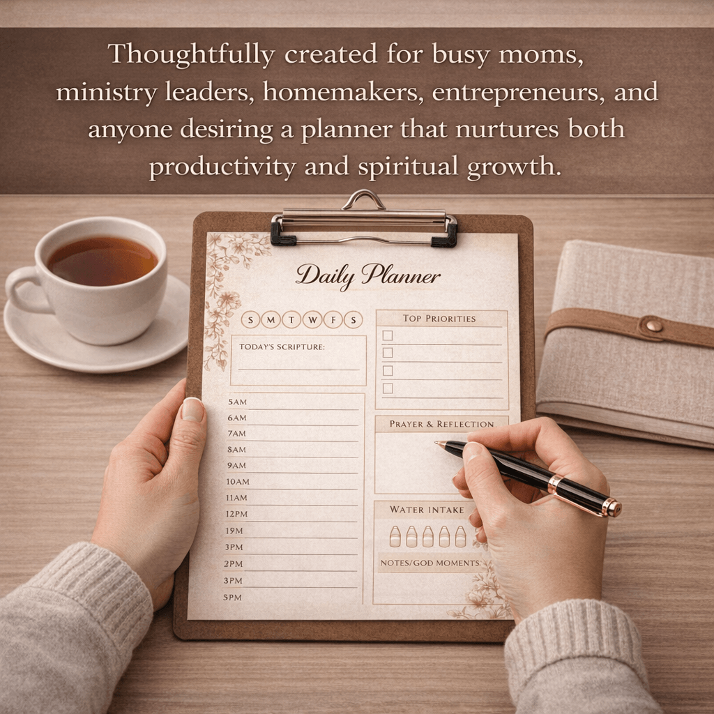 2026 Faith Planner