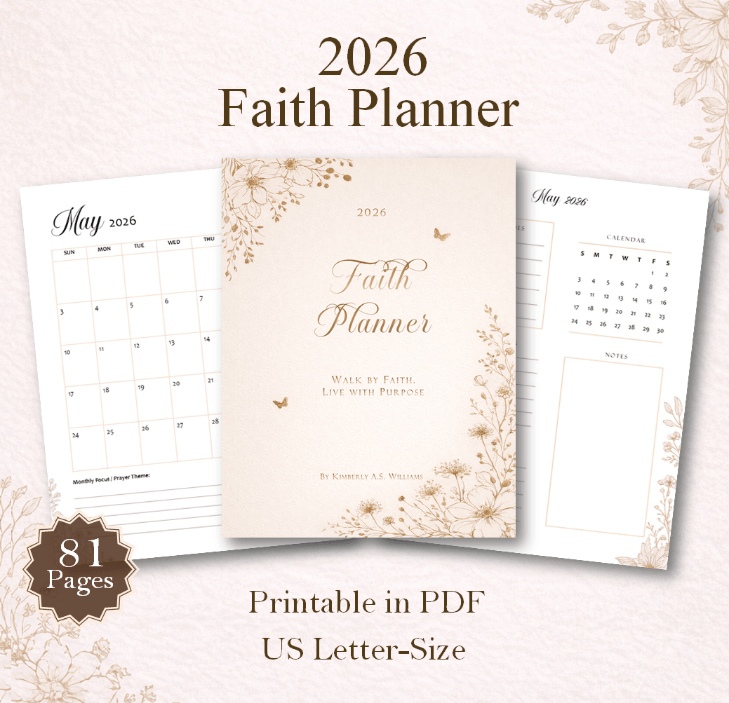 2026 Faith Planner