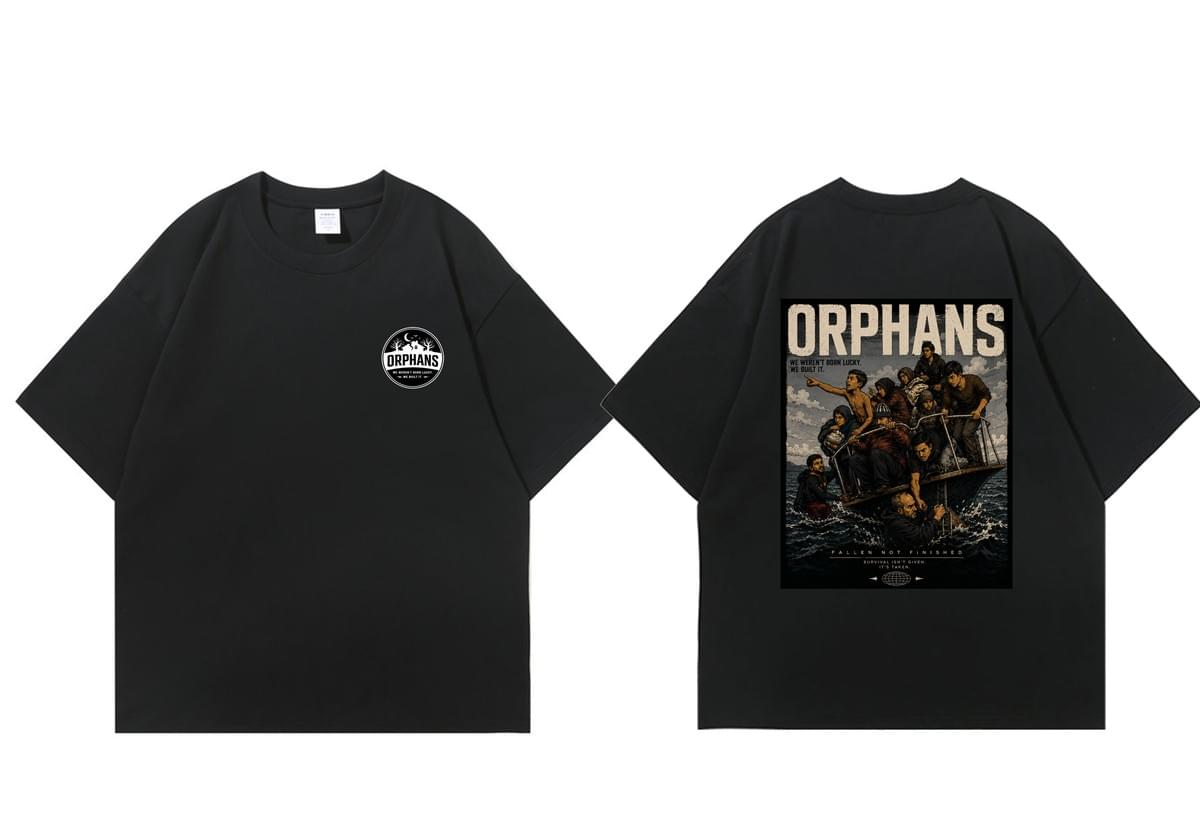 ORPHANS 男款 Fallen Not Finished Oversized Tee