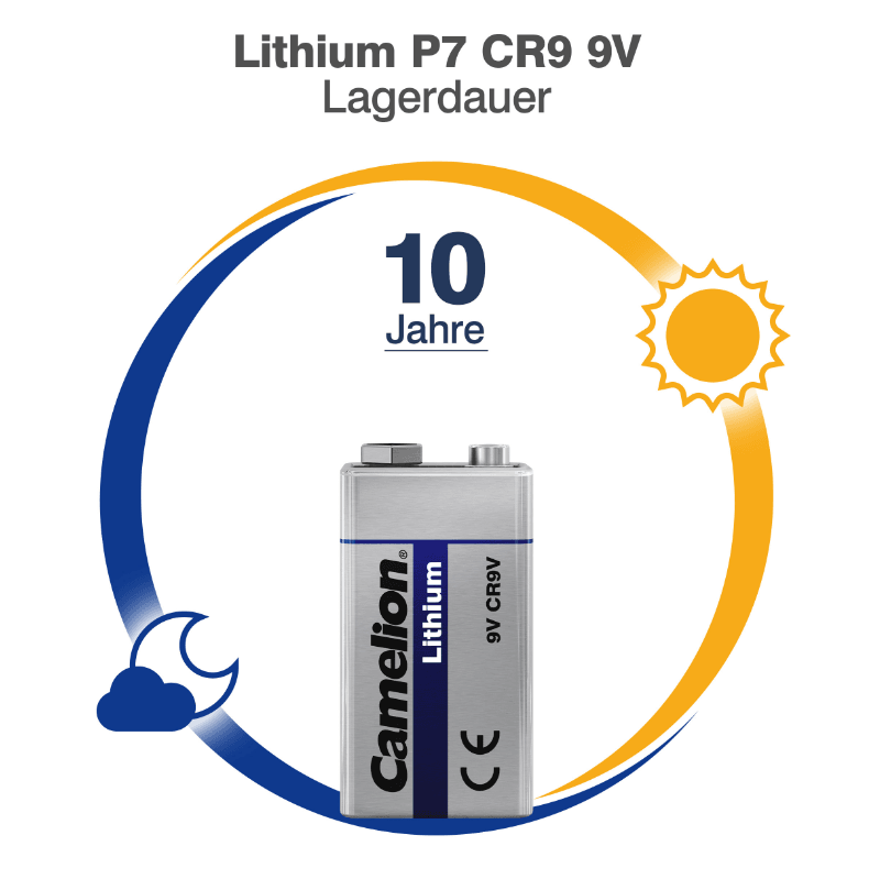 camelion lithium P7 CR9 9V camelion lithium P7 CR9 9V