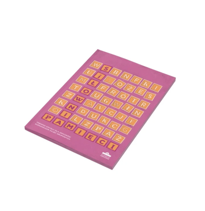 Żółta książka ze scenariuszami zajęć grupowych oraz tablet z napisem aplikacje memo oraz ikonką z literą M Żółta książka ze scenariuszami zajęć grupowych oraz tablet z napisem aplikacje memo oraz ikonką z literą M