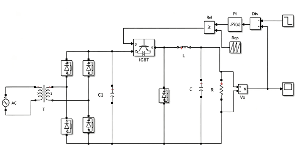 Schematic of Buck converter freewheeling waveform Schematic of Buck converter freewheeling waveform