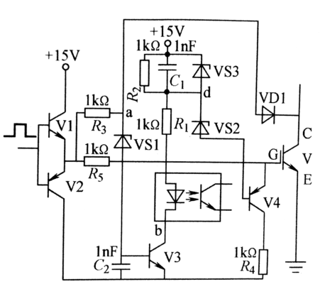 Circuit for Slowly Lowering Gate Voltage Circuit for Slowly Lowering Gate Voltage