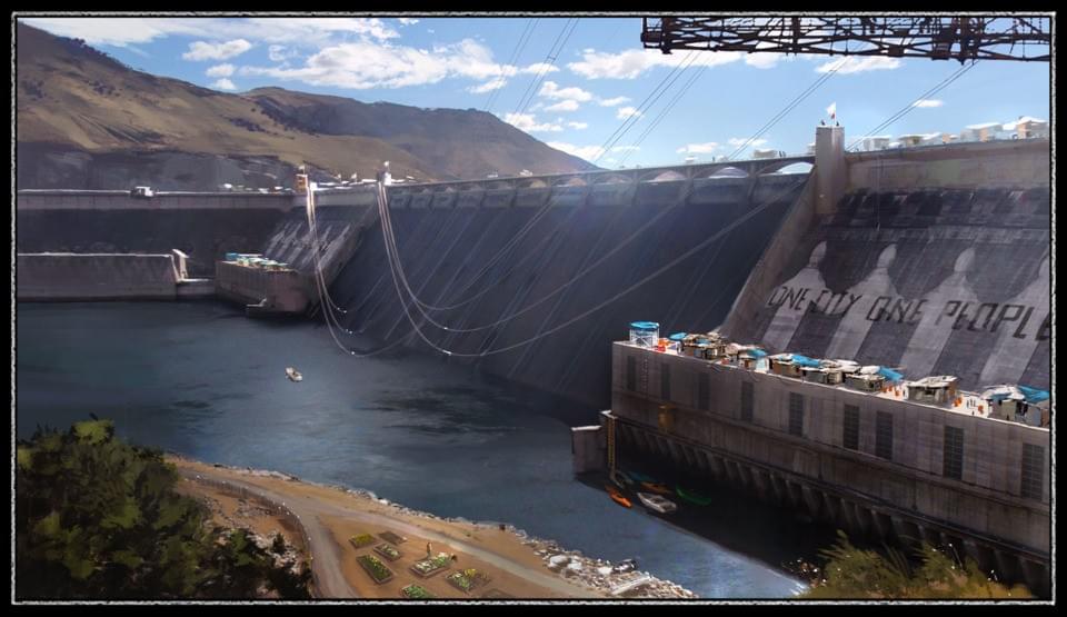 The settlement of Spier Falls dam The settlement of Spier Falls dam