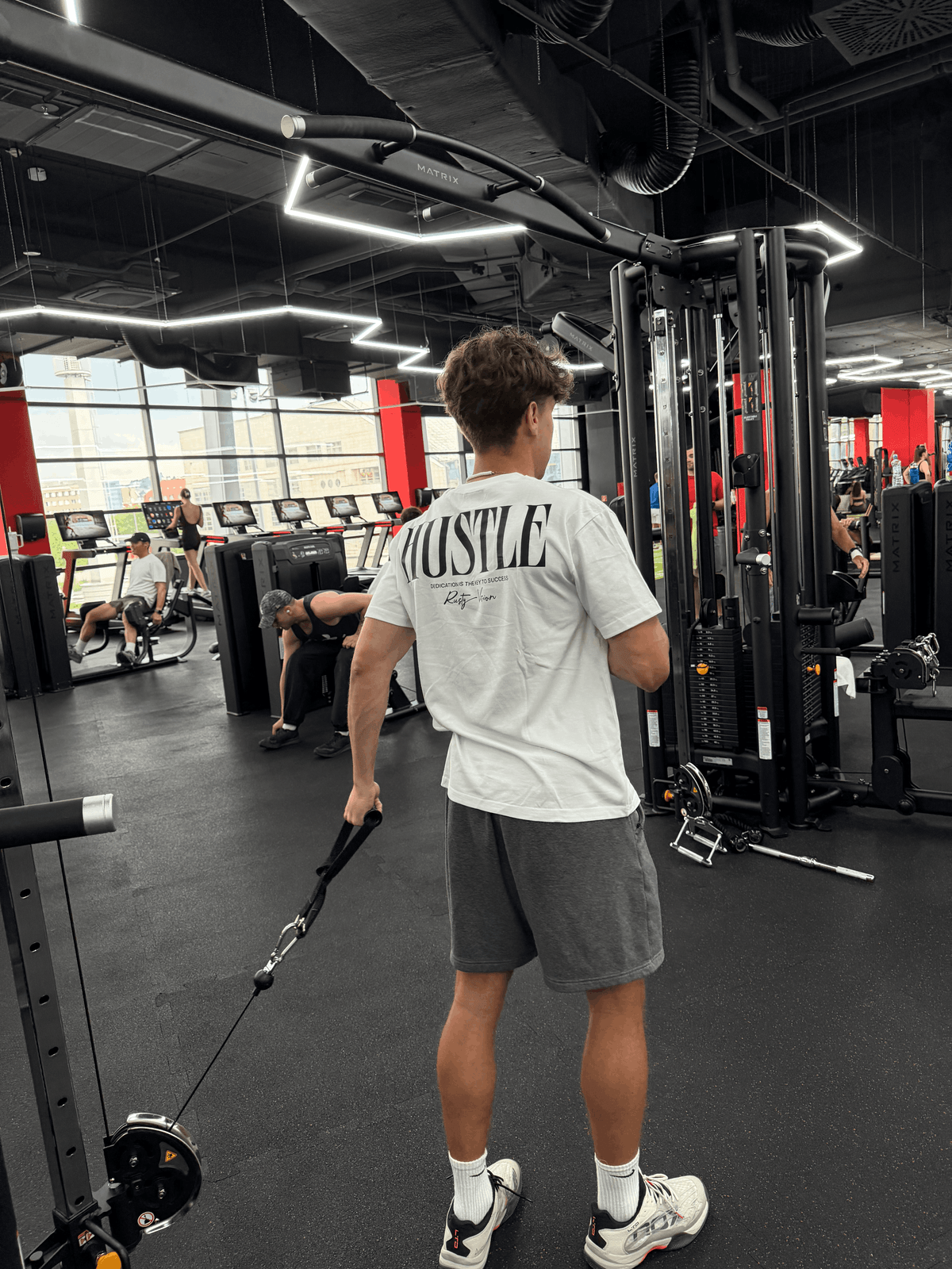 — Michael Thompson “Rusty Vision has transformed my workout routine. The quality of the gear and the philosophy behind the brand motivate me every day.” Our commitment to quality has inspired countless athletes to reach their fitness goals A clothing brand related to gym based on discipline and hard work. — Michael Thompson “Rusty Vision has transformed my workout routine. The quality of the gear and the philosophy behind the brand motivate me every day.” Our commitment to quality has inspired countless athletes to reach their fitness goals A clothing brand related to gym based on discipline and hard work.