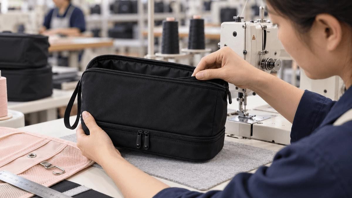Values:Chicapo quality inspection for custom toiletry bags and travel organizers Values:Chicapo quality inspection for custom toiletry bags and travel organizers