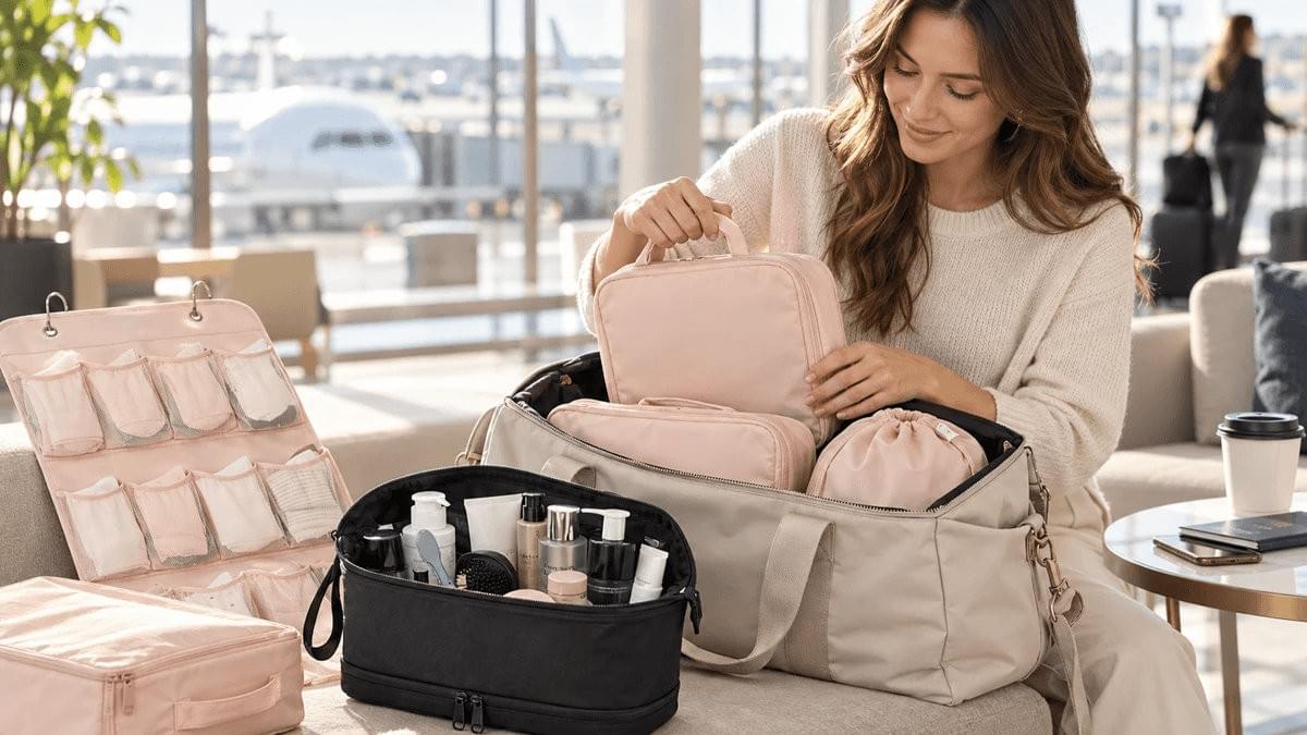 Chicapo travel toiletry bags and packing organizers for easier journeys Chicapo travel toiletry bags and packing organizers for easier journeys