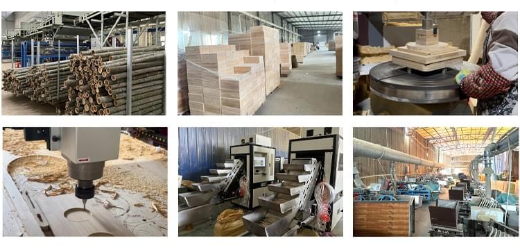 Wood Kitchen Chopping Board Natural Wood Pizza Bread Serving Tray with Handle