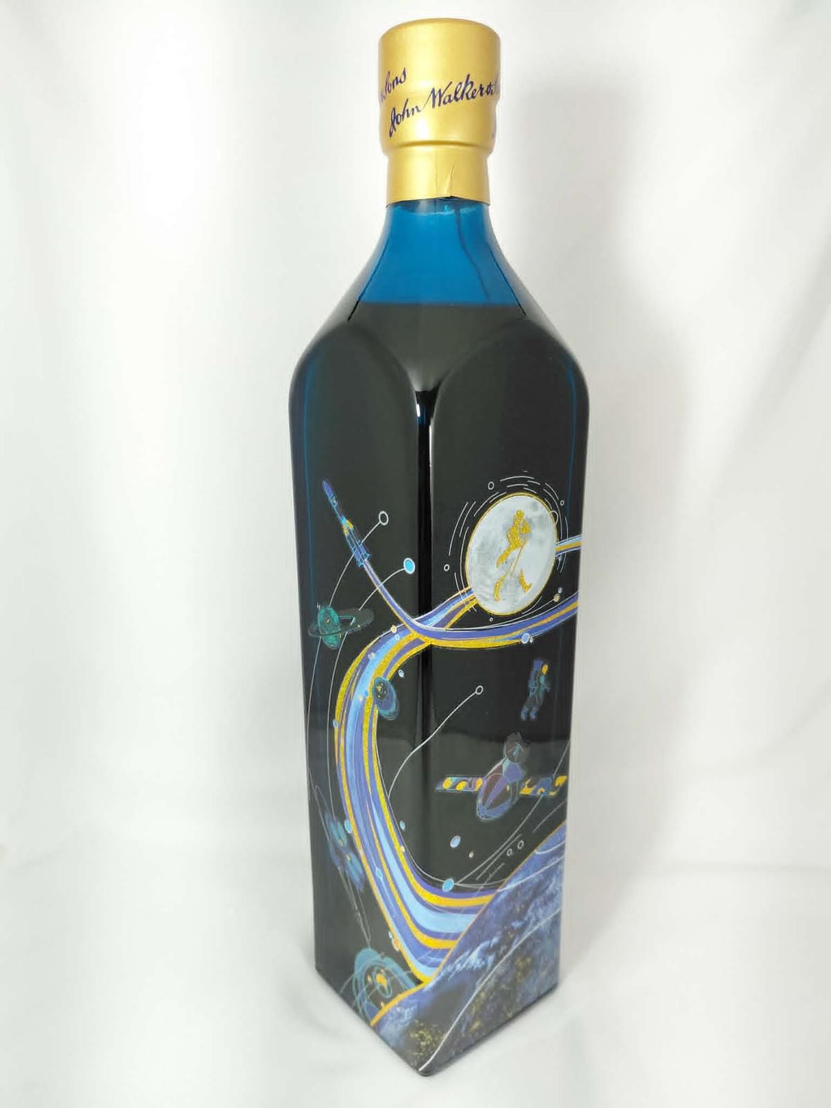 Johnnie Walker Blue Label X Casci 75cl with glasses