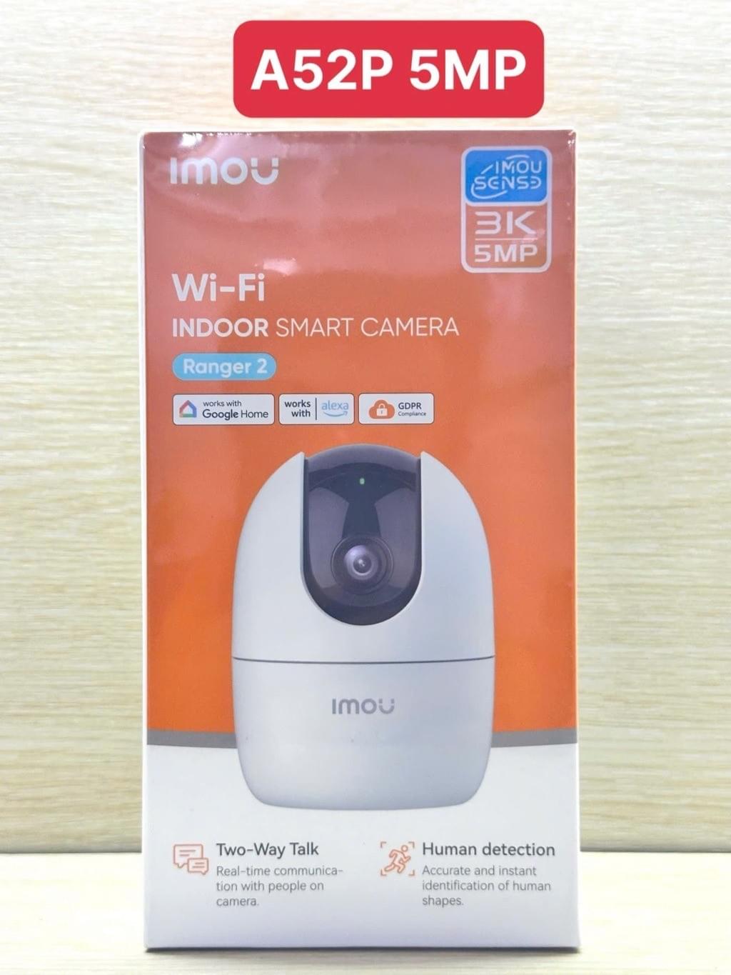 Camera Imou RANGER 2 A32EP 3MP A52P 5MP xoay 360 độ đàm thoại 2 chiều chính hãng
