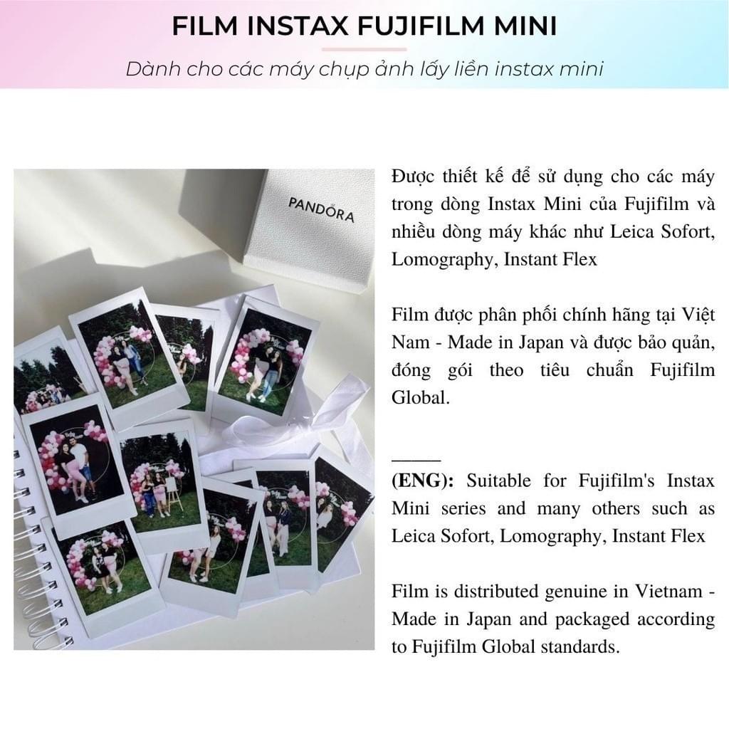 FILM INSTAX MINI date TẬN CHÂN TRỜI | phim viền cho Máy ảnh lấy ngay Instax Mini, EVO | Chính Hãng F