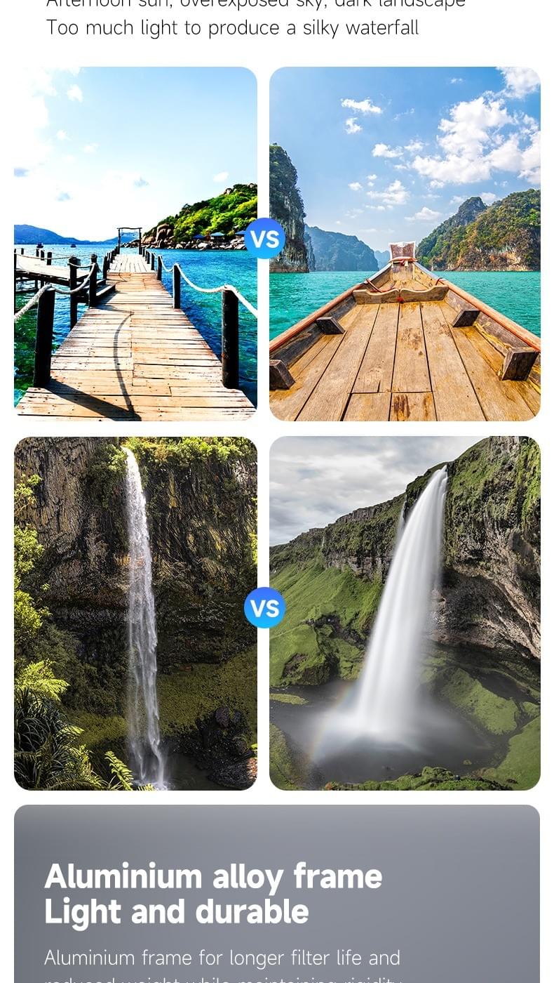 KÍNH LỌC CPL ND8 ND16 ND32 OSMO ACTION 6 / 5 PRO / 4 / 3 TELESIN