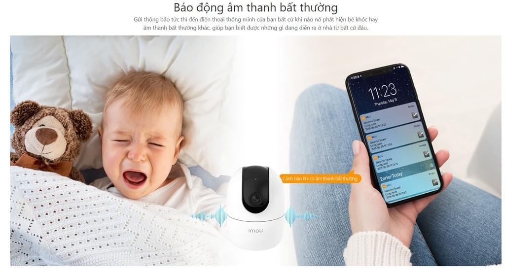 Camera ip wifi imou ranger a52p 5M Quad HD (3K ) a32 a32ep 3M 2k , a42p a22p 1080P xoay 360 độ hàng