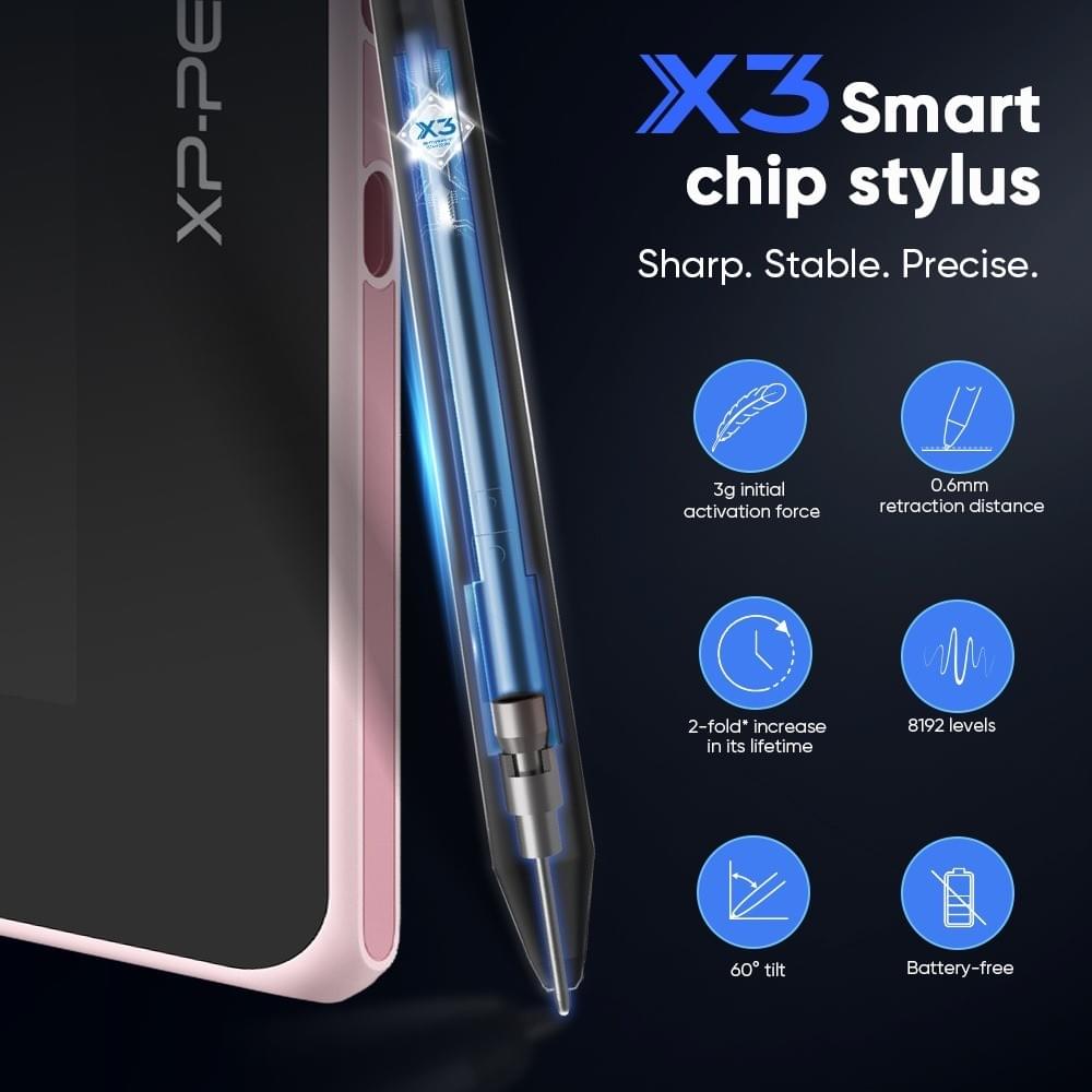 XPPen Artist 13 thế hệ thứ 2 Máy tính bảng vẽ màn hình bút hỗ trợ màn hình đồ họa thiết bị Android _