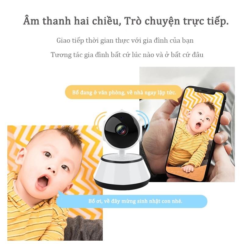 Dosen Q1 CCTV Kết nối WiFi Camera an ninh nhà thông minh IP Camera Baby/Pet/Nanny HD 1080P Ứng dụng