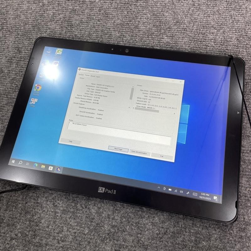 Máy tính bảng Fujitsu ARROWS Tab V727 chạy Window 10 - Core m3-7Y30 ram 8G 128G
