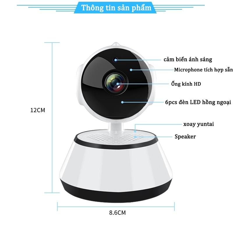 Dosen Q1 CCTV Kết nối WiFi Camera an ninh nhà thông minh IP Camera Baby/Pet/Nanny HD 1080P Ứng dụng
