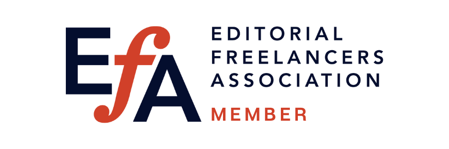 EFA, Editorial Freelancers Association member EFA, Editorial Freelancers Association member