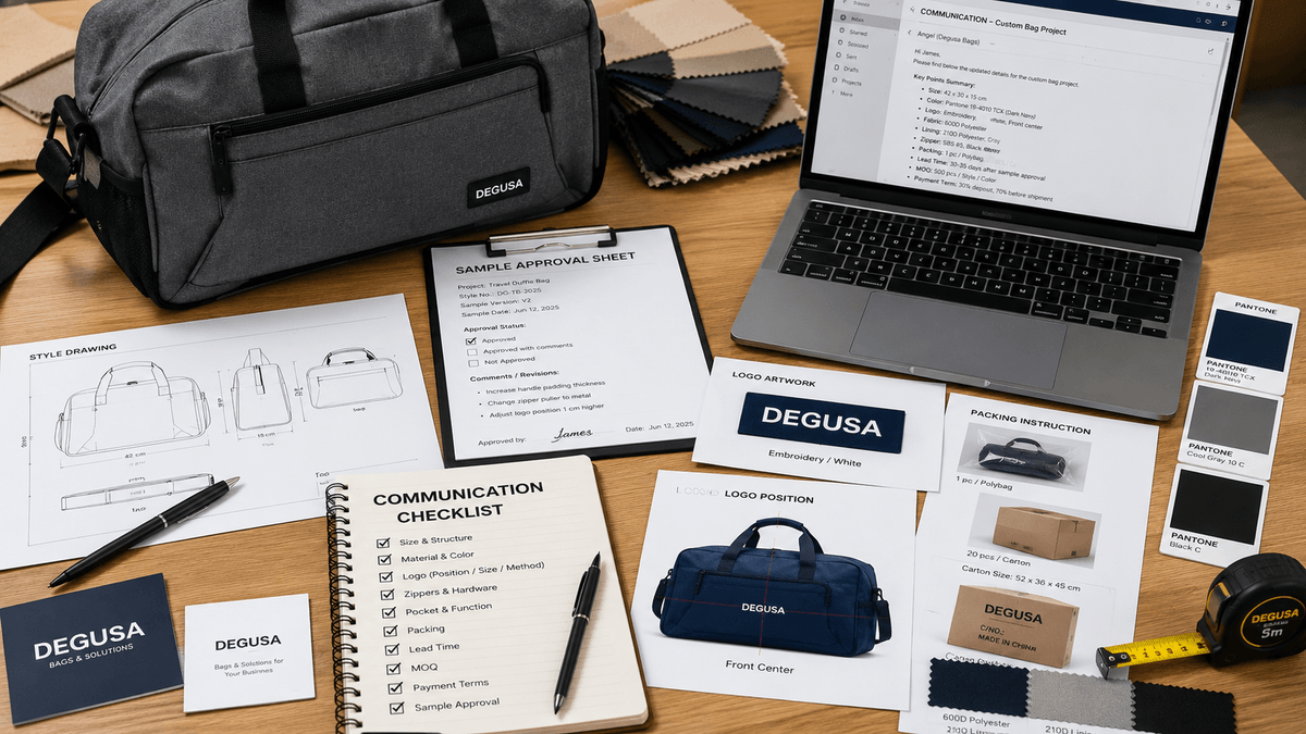 custom-bag-production-communication-checklist custom-bag-production-communication-checklist