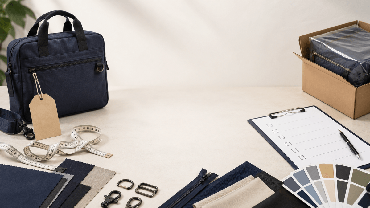 Checking Stitching, Handles and Straps on Custom Bags Checking Stitching, Handles and Straps on Custom Bags