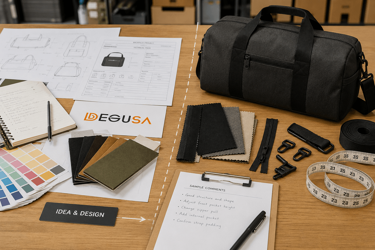 OEM and ODM Custom Bag Development Process OEM and ODM Custom Bag Development Process