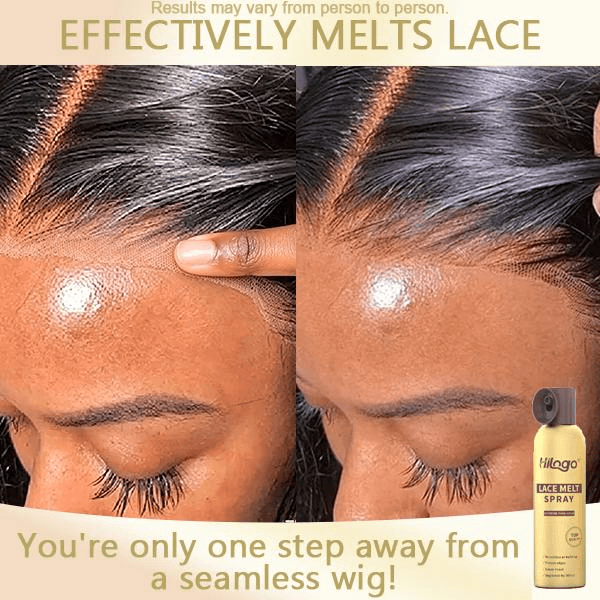 Lace Melting Spray – Strong Hold, Invisible Finish for Lace Wigs