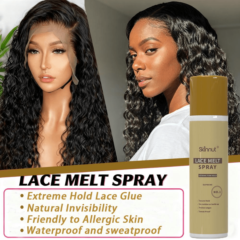 Lace Melting & Holding Spray Glueless Adhesive for Wigs Lace Bond Adhesive Spray for Front Wig Insta